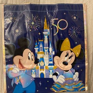 WDW Walt Disney World 50th anniversary medium tote bag!